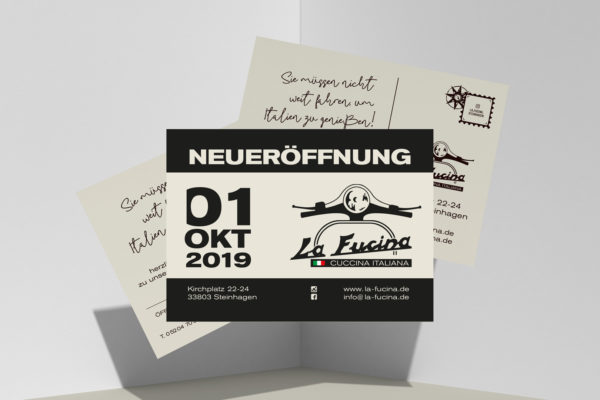 primomedia_guetersloh_werbeartikel_werbeagentur_gestaltung_La_Fucina_Postkarten primomedia_guetersloh_werbeartikel_werbeagentur_gestaltung_La_Fucina_Postkarten